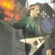 As far as we know, Getty Images has exactly one picture of a Frankenstein playing the guitar, and this is it. God bless you, Universal Studios performer Jack DeFeo.